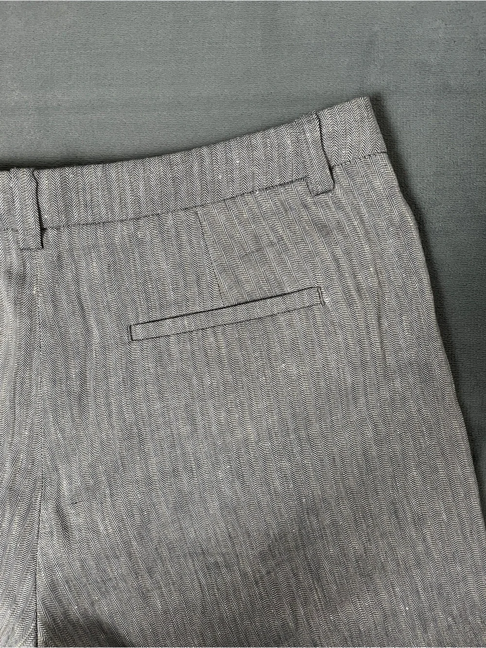 J. Crew Lucia Short Women’s Size 6 32x4 Herringbone Linen Blend
